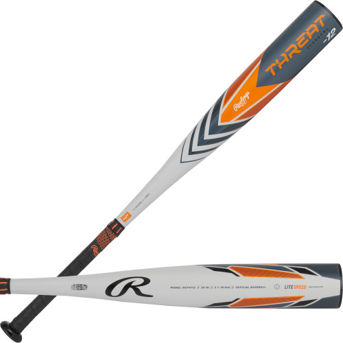 2024 Rawlings Threat USSSA Balanced Baseball Bat (-12oz) RUT4T12