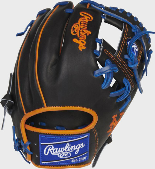 11.5 Inch Rawlings New York Mets Heart of the Hide Adult Infield Baseball Glove