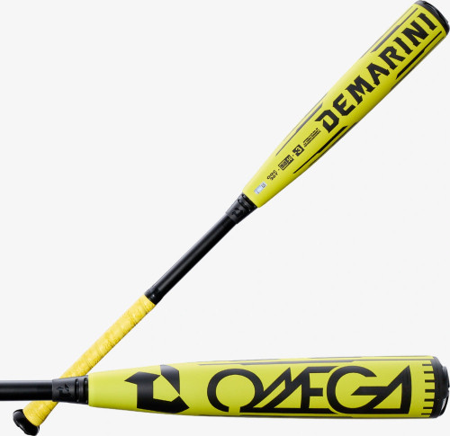 2026 DeMarini Omega Electric Yellow Limited Edition Adult Balanced BBCOR Baseball Bat (-3oz)