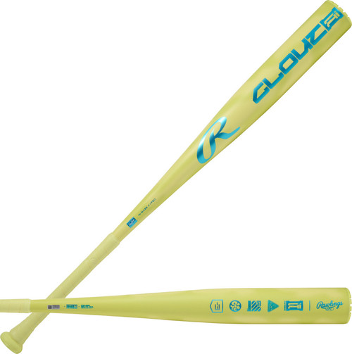 2026 Rawlings Clout AI Adult BBCOR Baseball Bat (-3oz)