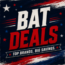 July 4th Bat Deals - shop baseball and softball bat savings at HQ4Sports