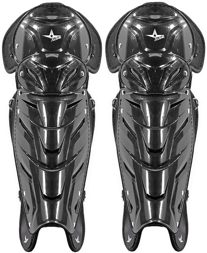 All-Star System 7 Umpire Protective LGU1000 17 Inch Leg Guards