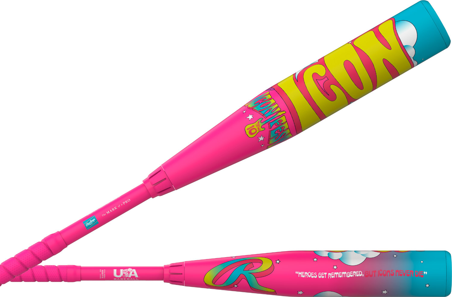 Rawlings Icon Fest USA Baseball Bat (-10)