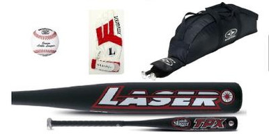 Louisville Slugger YB39 TPX Laser Youth Bundle