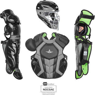 All-Star System 7 Axis CKCCPRO1X Adult Baseball Professional Level  Catcher's Gear Set