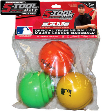 Rawlings 5 Tool Training System - CURVETRAIN - Curve Trainer 3 Pack