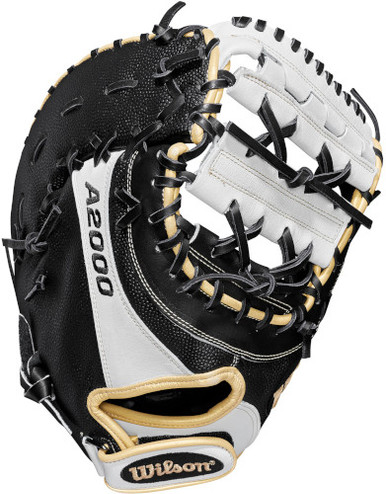 Wilson A2000 SuperSkin 12 Fastpitch Softball First Base Mitt  WTA20RF19FP1BSS 