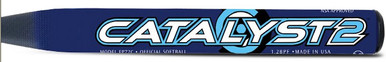 Batte Composite Softball Louisville Slugger TPS Catalyst X•1 FP83C 33" 25 Oz - Orange