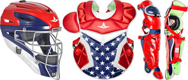 All Star Intermediate System7 Axis USA Pro Catcher's Set