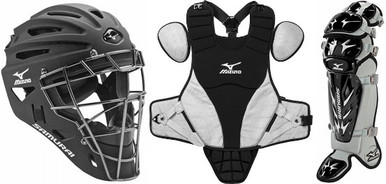 Mizuno Samurai Fastpitch Catchers Set Intermediate Purple