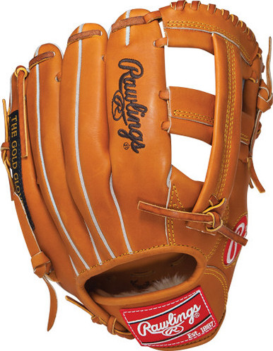 11.5 Inch Rawlings Personalized Heart of the Hide Gold Glove