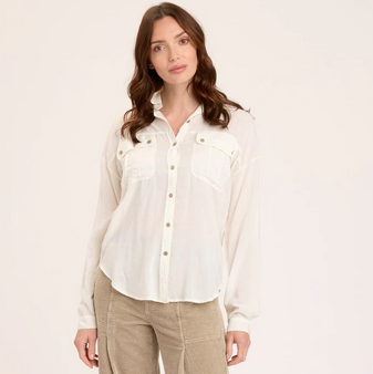 XCVI- Smithson Button Up Top