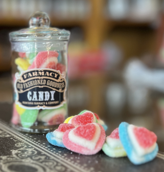 Montana Farmacy- Gummy Hearts Apothecary Jar