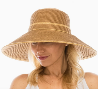 Wide Brim Lampshade Straw Sun Hat