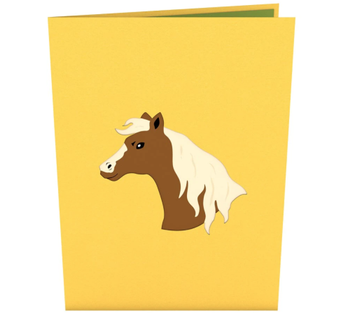 Lovepop- Horse Card