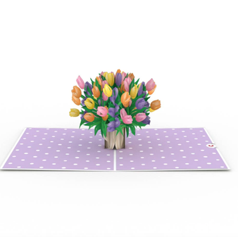 Lovepop- Tulip Arrangement Card