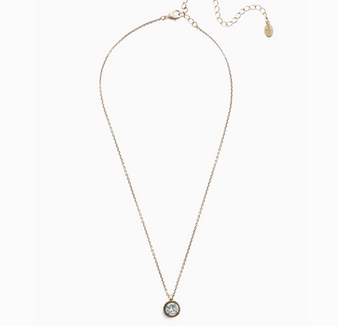 Sorrelli- Simplicity Blue Pendant Necklace