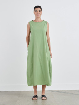 Cut Loose- Organic Poplin Maxi Dress