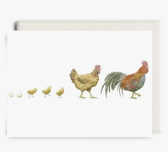 Inkwell Cards- Chicken Crossing