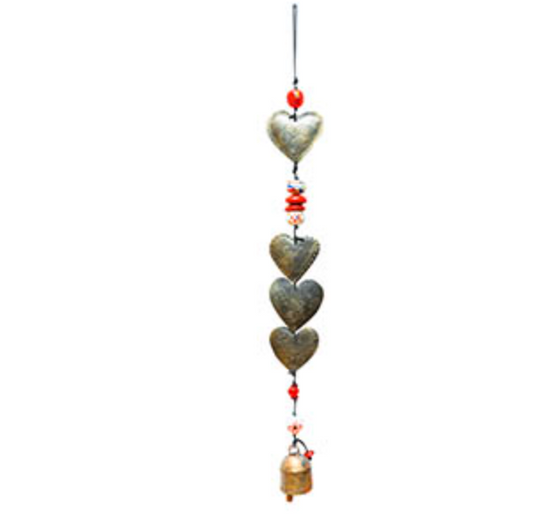Moksha- Hearts that Delight Beads and Bell