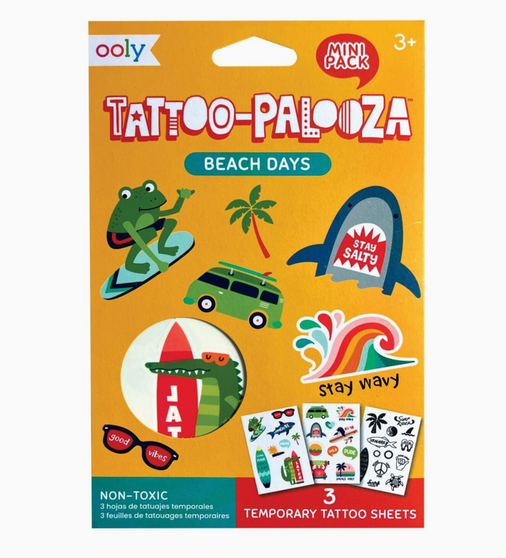 Ooly- Mini Temporary Tattoos Beach Days