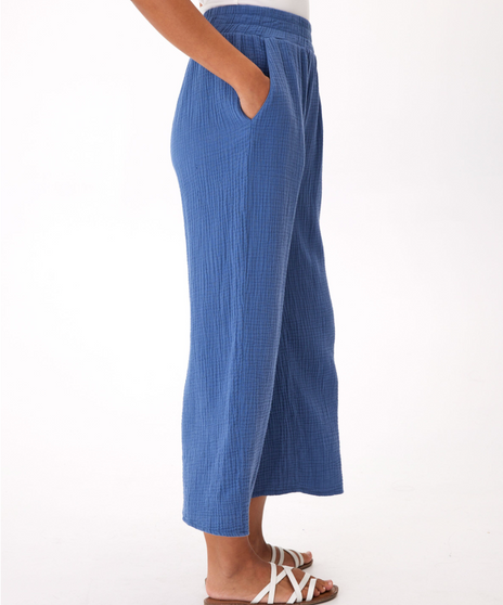 Threads 4 Thought- Ivanna Double Gauze Wide Leg Pant