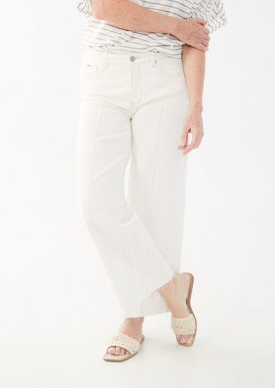 FDJ- Olivia Wide Leg Ankle Pant