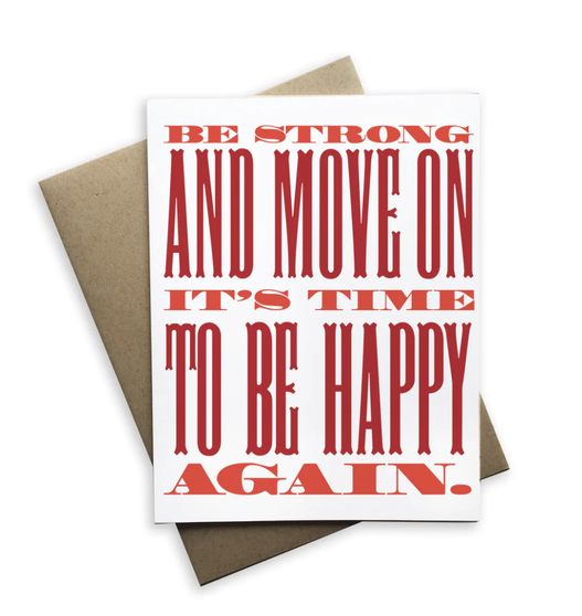 Tiramisu Paperie- Be Strong and Move On its Time