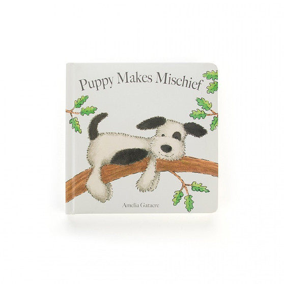 Jellycat Book- Puppy Makes Mischief