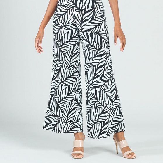 Plus Exclusive Sparkle Knit Wide Leg Pants | Talbots