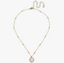 Sorrelli- Cushion Cut Pendant Necklace Pastel