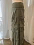 Karamel Collection- One Size Silk Tiered Skirt