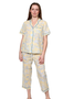 La Cera- Short Sleeve Pajama Set