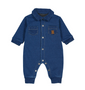 Mayoral- Denim Fleece One Piece