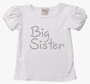 Coture Clips- Silver Big Sister Puff Sleeve Tee