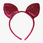Sparkle Sister by Couture Clips- Glitter Cat Ears Headband