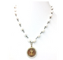 Twigs Jewels- Jeweled Guardian Angel  18" Necklace