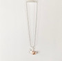 Pink Poppy- Ball Chain Necklaces