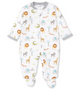 Kissy Kissy- Printed Zipper Footie