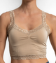 Elietian- Bralette with Lace Trim