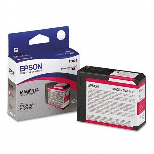 Epson T580300 Magenta Ultra Chrome Ink 80 ml Yield