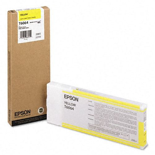 Epson T606400 Yellow Ink 220 ml Yield