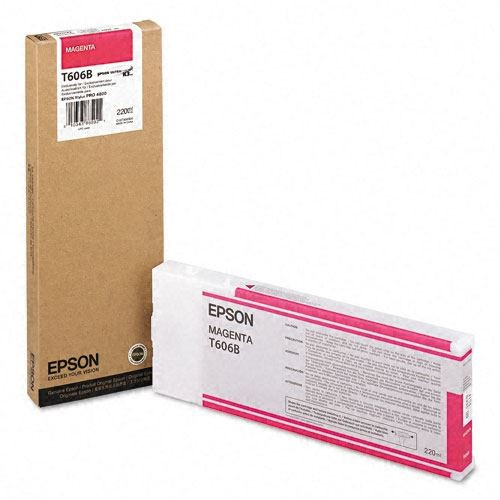 Epson t606b00 Magenta Ultra Chrome K3 Ink 220 ml Yield
