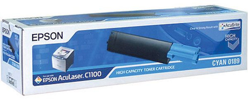 Epson S050189 Cyan High Capacity Toner 4000 Yield