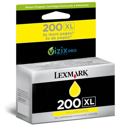 Lexmark 14L0177, 200XL Program Ink Cartridge - Yellow, High 1600