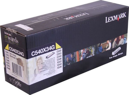 Lexmark C540X34G DEVELOPER UNIT - Yellow - Yield -  30000 Pages