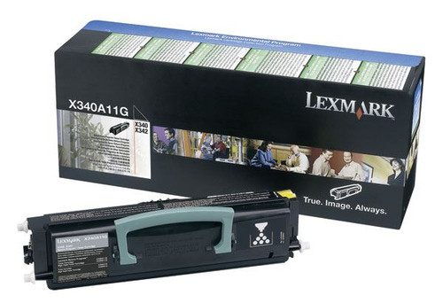 Lexmark X340A11G Toner Cartridge - Black - Yield -  2500 Pages