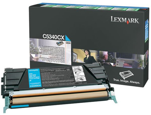 Lexmark C5340CX Toner Cartridge - Cyan - Yield -  7000 Pages