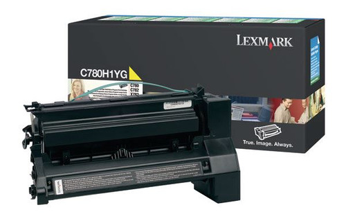 Lexmark C780H1YG Toner Cartridge - yellow - Yield -  10000 Pages