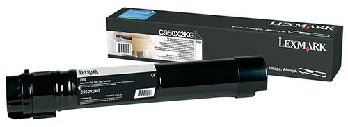 Lexmark C950X2KG Toner Cartridge - Black - Yield -  32000 Pages